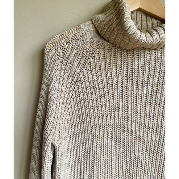 Silence + Noise (Urban Outfitters) Cream Knit Turtleneck - Picture 1 of 7